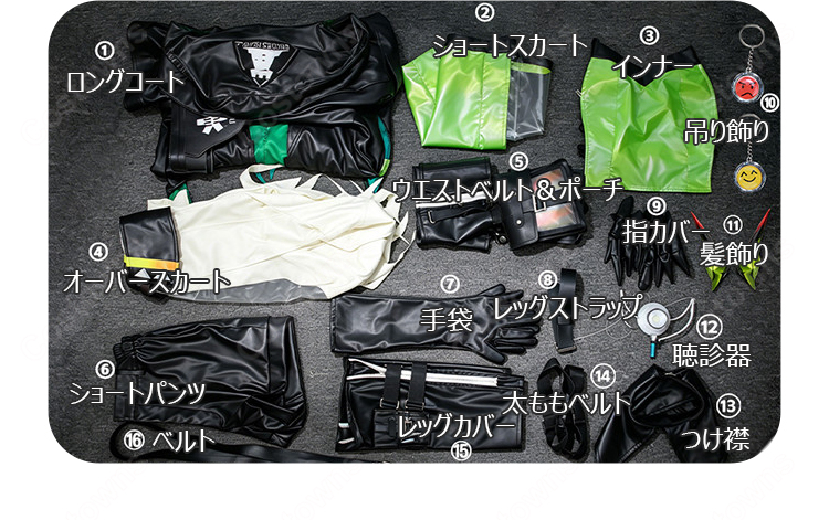 アークナイツ Mon3tr コスプレ衣装-27
