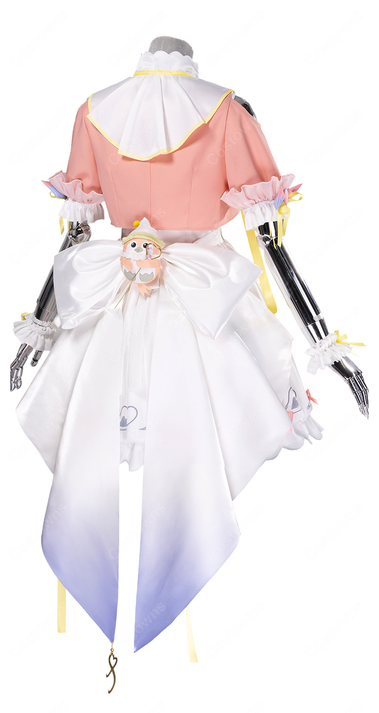 プロジェクトセカイ プロセカ 鳳えむ あたしの帰る場所 コスプレ衣装 ワンピース パステルカラー ステージ衣装-4