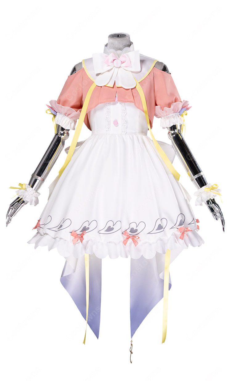 プロジェクトセカイ プロセカ 鳳えむ あたしの帰る場所 コスプレ衣装 ワンピース パステルカラー ステージ衣装-2