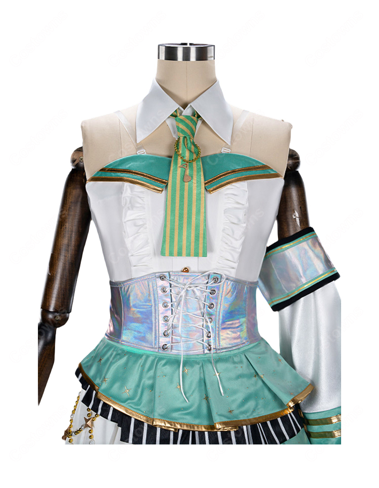 プロジェクトセカイ 5th Anniversary 感謝祭 初音ミク コスプレ衣装 ステージ衣装 豪華セット 撮影用-5
