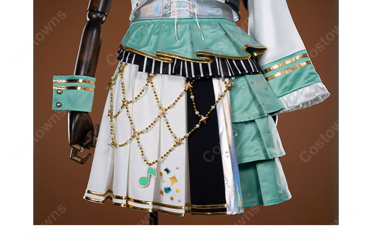 プロジェクトセカイ 5th Anniversary 感謝祭 初音ミク コスプレ衣装 ステージ衣装 豪華セット 撮影用-10