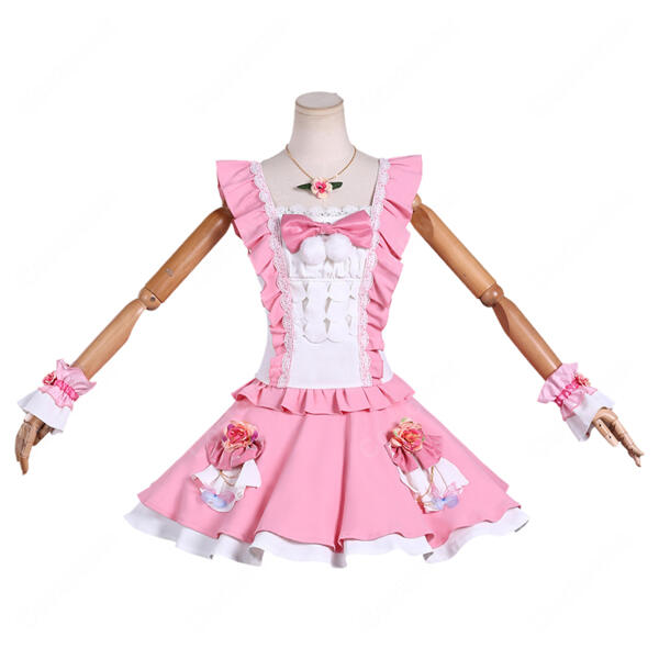 アイカツスターズ！ 虹野ゆめ コスプレ衣装 スイートフラワーフェアリーコーデ ステージ衣装 アイドルドレス元の画像