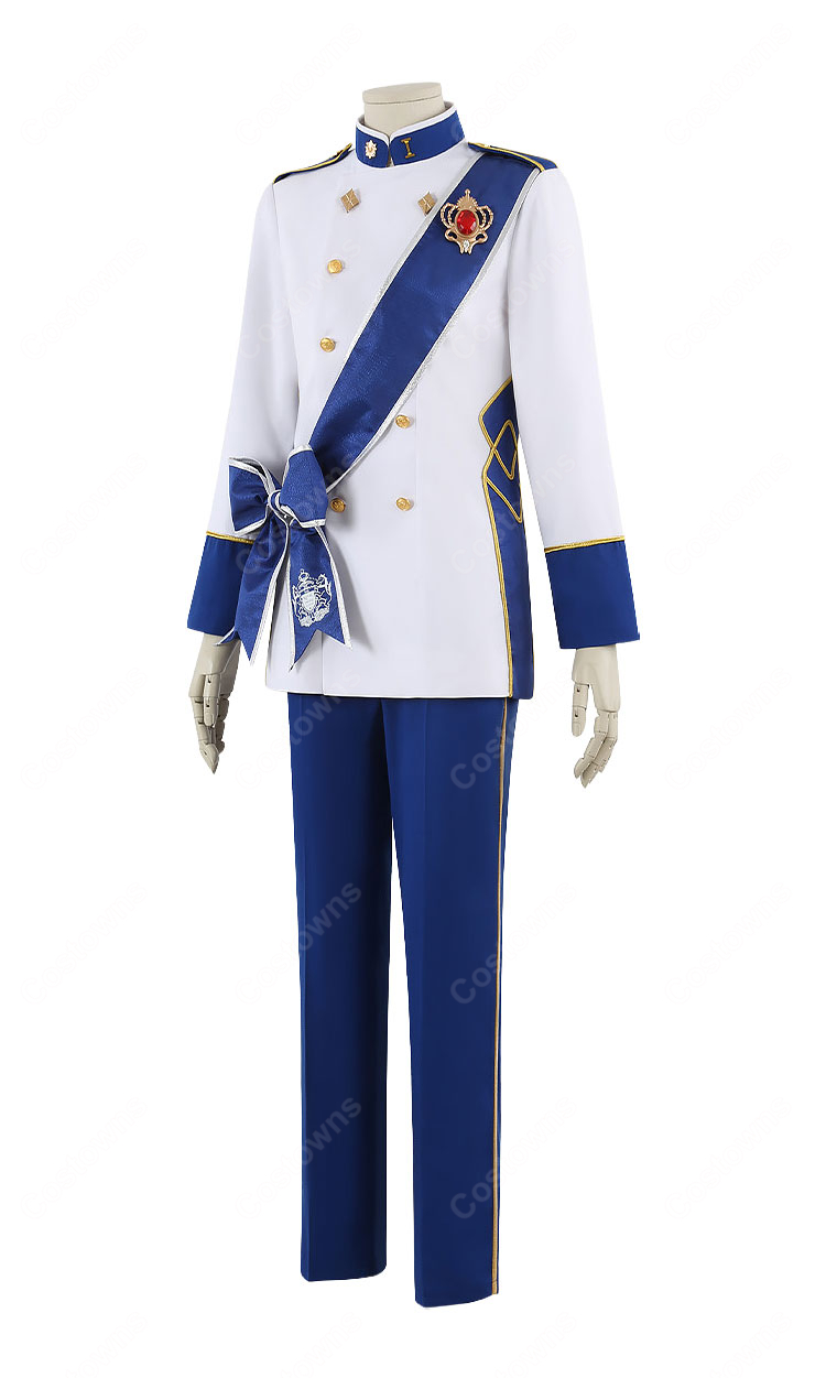 ツイステ ロイヤルソードアカデミー RSA 制服 コスプレ衣装 ネージュ チェーニャ 学年パーツ付き-4