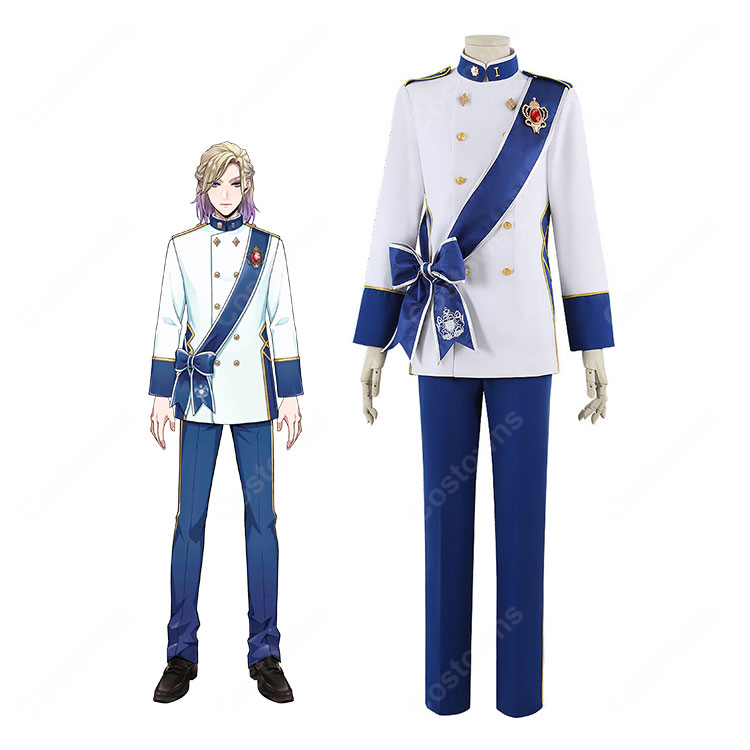 ツイステ ロイヤルソードアカデミー RSA 制服 コスプレ衣装 ネージュ チェーニャ 学年パーツ付き-1