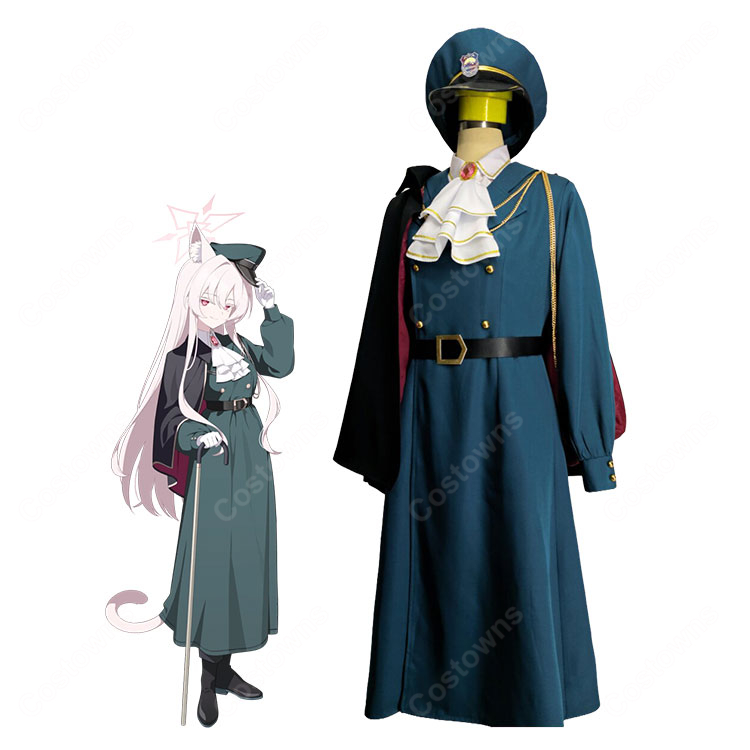 ブルーアーカイブ 清澄アキラ (ミリア) コスプレ衣装 ワイルドハント芸術学院 寮監隊幹部 制服-1