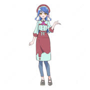 名探偵プリキュア! 帆羽くれあ 通常服 コスプレ衣装 ベレー帽付き 仮装
