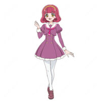 名探偵プリキュア! まことみらい学園 制服 金田れい 依田ゆみ 浅間りえ コスプレ衣装 ワンピースドレス(名探偵プリキュア！ コスプレ衣装)