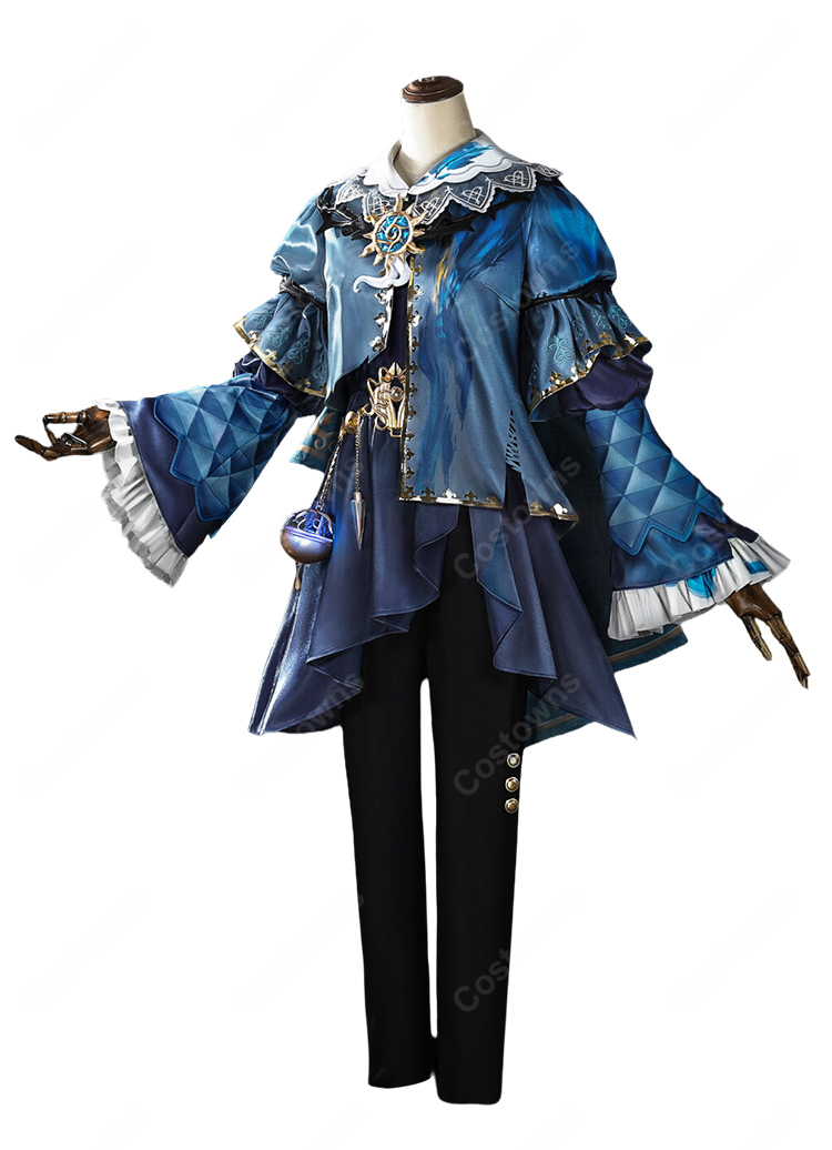 IdentityV 第五人格 画家 エドガー・ワルデン 藍色の暗面 コスプレ衣装 高品質 撮影 イベント-2