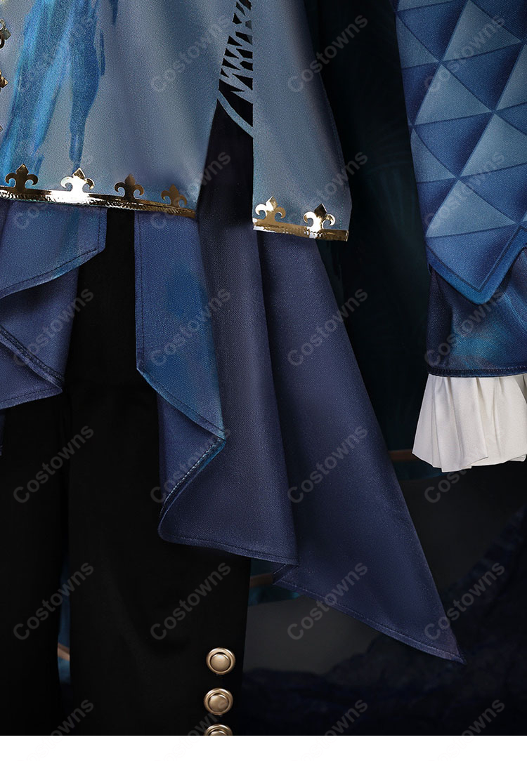 IdentityV 第五人格 画家 エドガー・ワルデン 藍色の暗面 コスプレ衣装 高品質 撮影 イベント-8