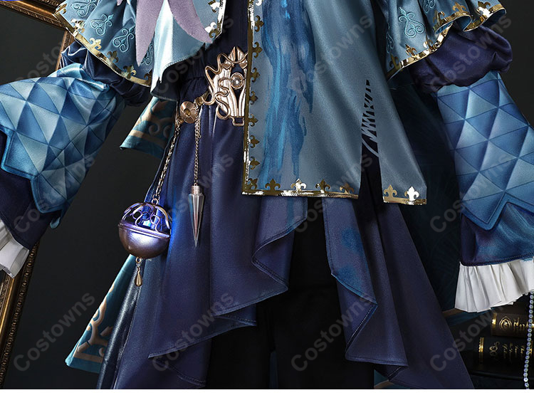 IdentityV 第五人格 画家 エドガー・ワルデン 藍色の暗面 コスプレ衣装 高品質 撮影 イベント-7