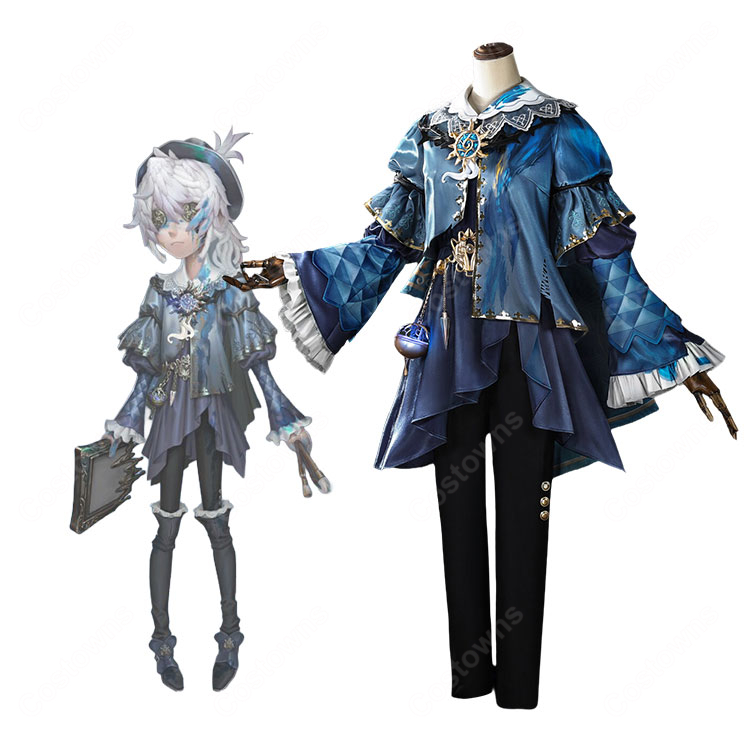 IdentityV 第五人格 画家 エドガー・ワルデン 藍色の暗面 コスプレ衣装 高品質 撮影 イベント-1