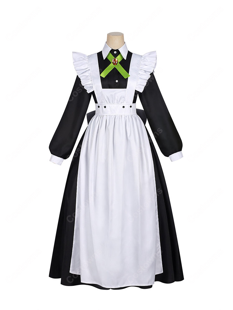 ヒロイン？聖女？いいえ、オールワークスメイドです（誇）！ メロディ・ウェーブ コスプレ衣装 メイド服 コスチューム-2