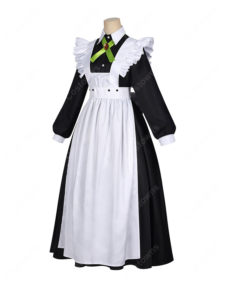 ヒロイン？聖女？いいえ、オールワークスメイドです（誇）！ メロディ・ウェーブ コスプレ衣装 メイド服 コスチューム-3