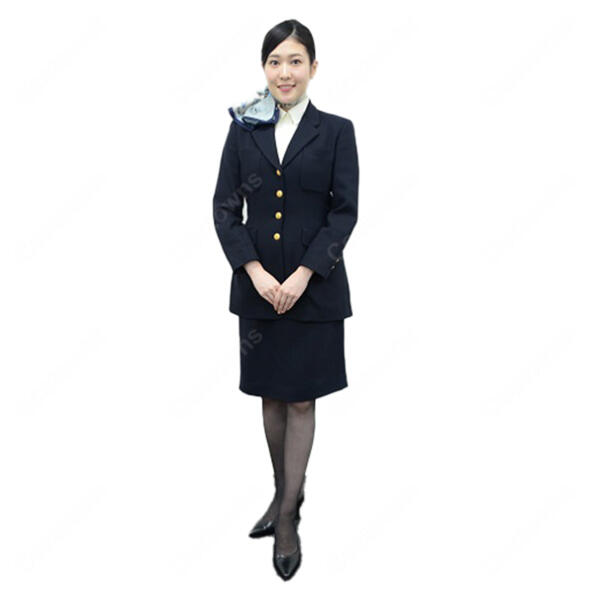 JAL CA 8代目制服 日本航空 客室乗務員 コスプレ衣装 オーダメイド可元の画像
