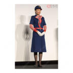 JAL CA 6代目制服 日本航空 客室乗務員 コスプレ衣装 スチュワーデス レトロ 航空制服