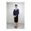 JAL 日本航空 CA 2代目制服 客室乗務員 コスプレ衣装 航空会社 キャビンアテンダント 4点セット レトロ制服 オーダメイド可 CA制服・航空会社風制服 0
