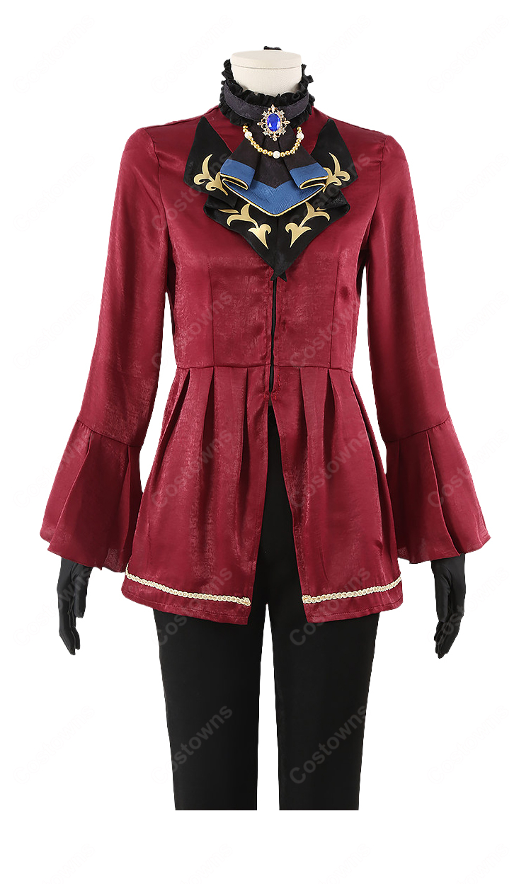 あんさんぶるスターズ!! Knights MASQUERADE NIGHT衣装 朱桜司 月永レオ 瀬名泉 朔間凛月 鳴上嵐 コスプレ衣装 2種マント選択可-6