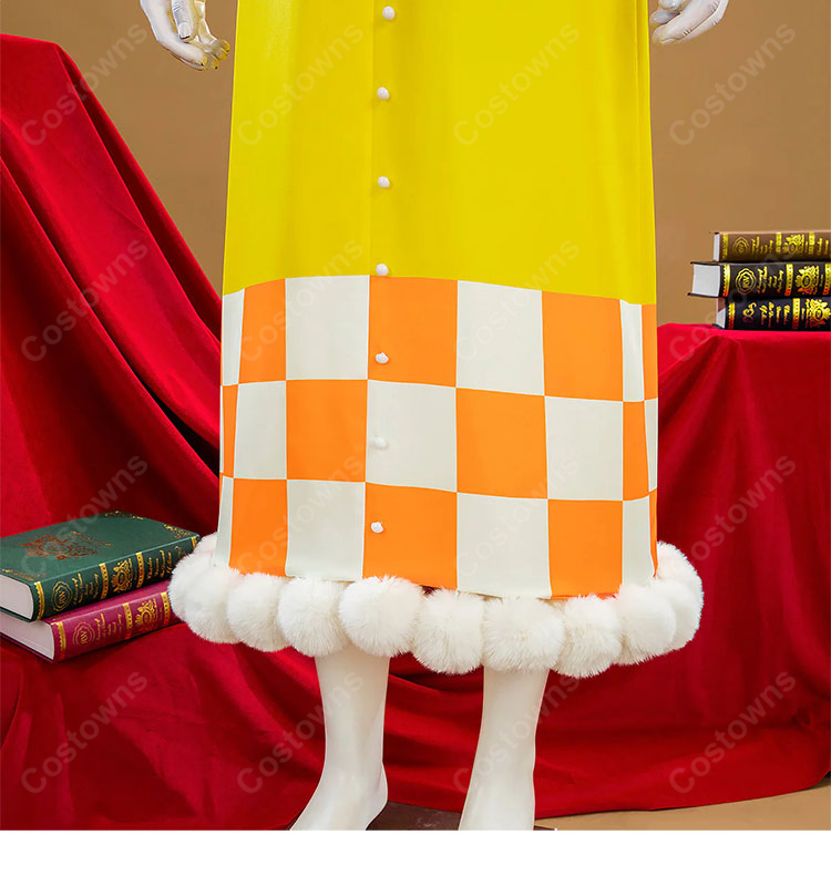 ONE PIECE ワンピース シャーロット・ペロスペロー コスプレ衣装 ビッグ・マム海賊団 ハロウィン イベント-10