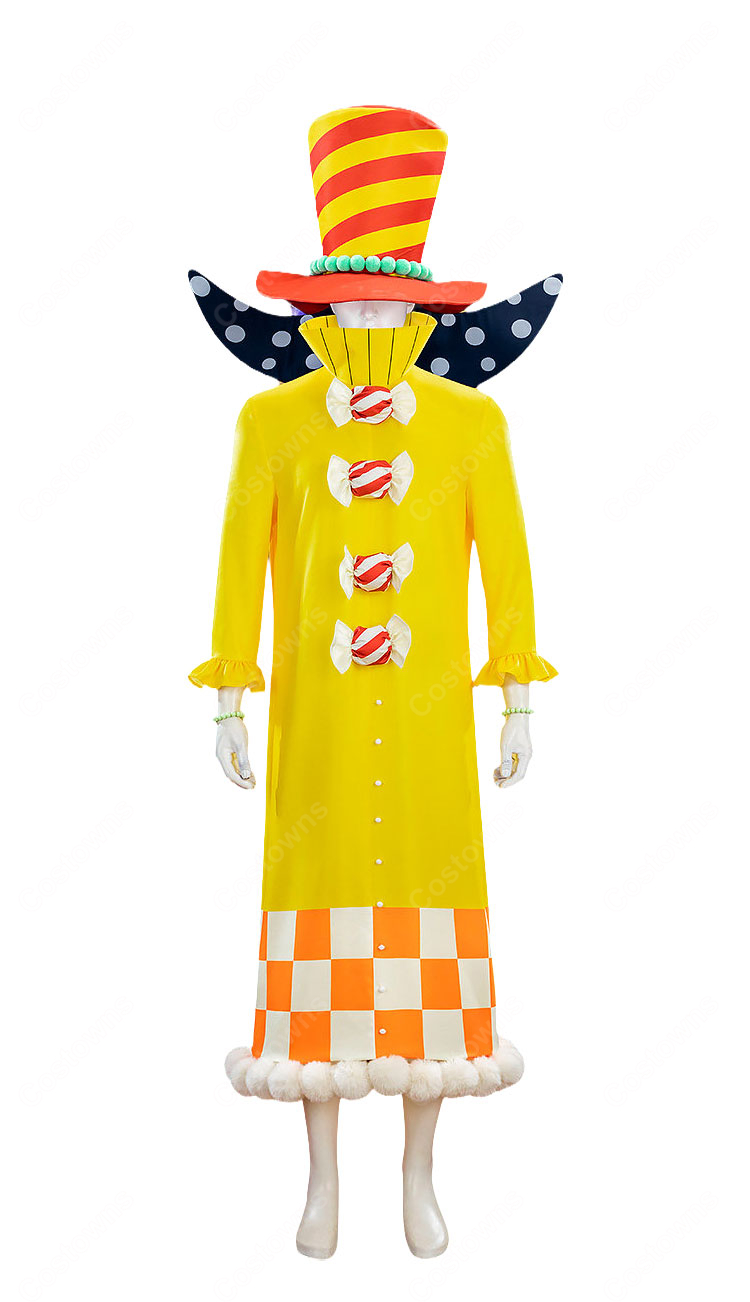 ONE PIECE ワンピース シャーロット・ペロスペロー コスプレ衣装 ビッグ・マム海賊団 ハロウィン イベント-2