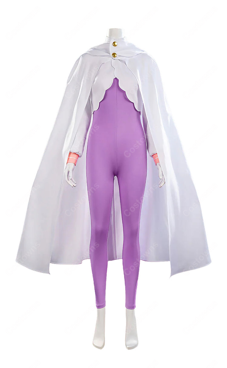 Re:ゼロから始める異世界生活 4th season エミリア 新衣装 コスプレ衣装  フード付きマント-2