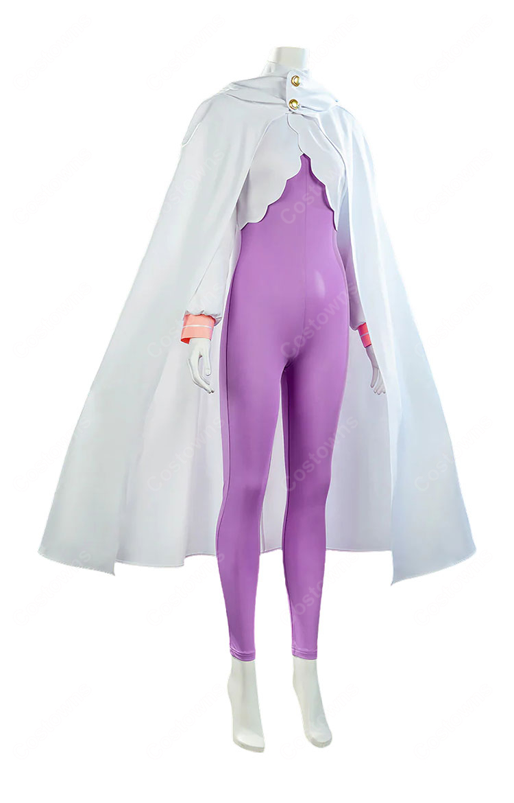 Re:ゼロから始める異世界生活 4th season エミリア 新衣装 コスプレ衣装  フード付きマント-3