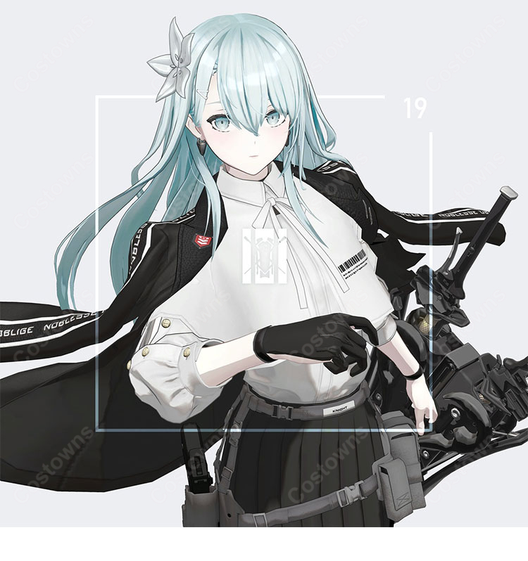 A-Z: [S] コスプレ衣装 高品質 フルセット エス neco オリジナルイラスト キャラクター衣装-3
