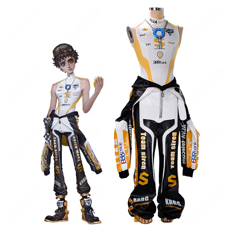 IdentityV 第五人格 探鉱者 ノートン・キャンベル SRE戦隊 コスプレ衣装 レーシングスーツ風 高級刺繍 フルセット-1