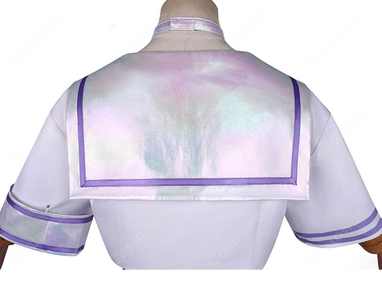 hololive ホロライブ 轟はじめ コスプレ衣装 ReGLOSS 通常衣装 制服風 フルセット イベント 撮影 高再現-9