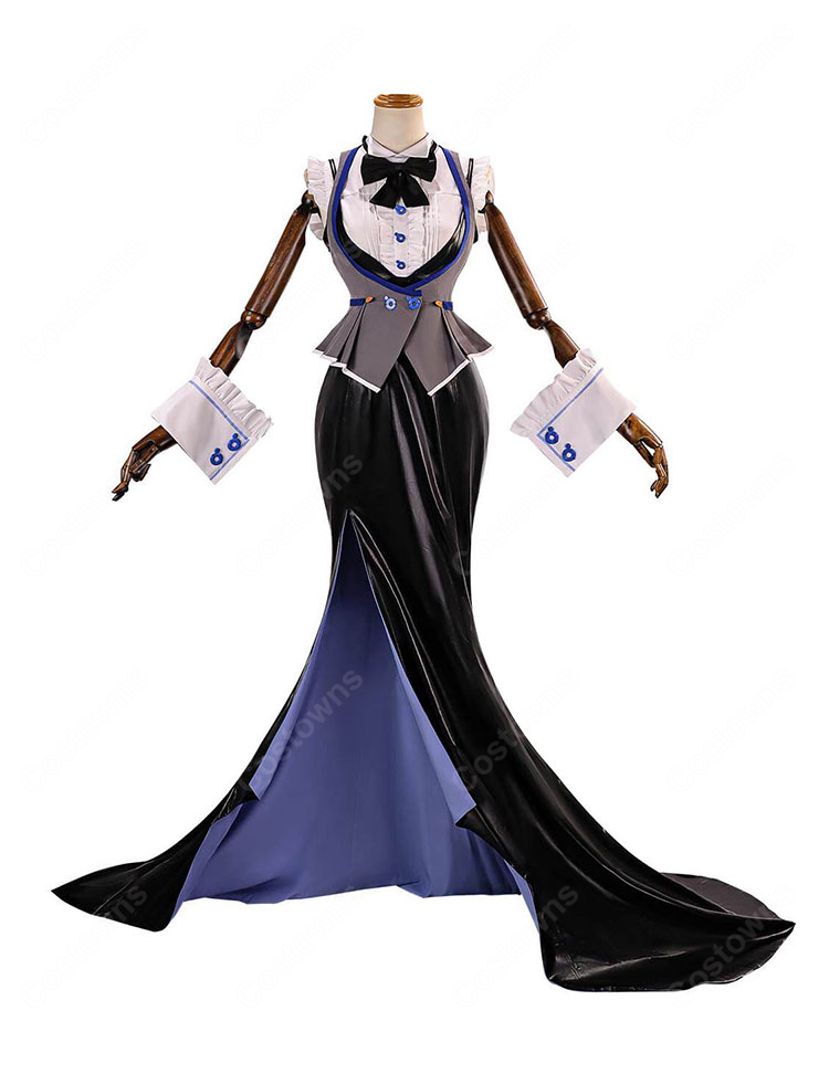 hololive ホロライブ ぺこらマミー 兎田ぺこらの実母 バニー衣装 コスプレ衣装 ロングドレス イベント 撮影 フルセット-2