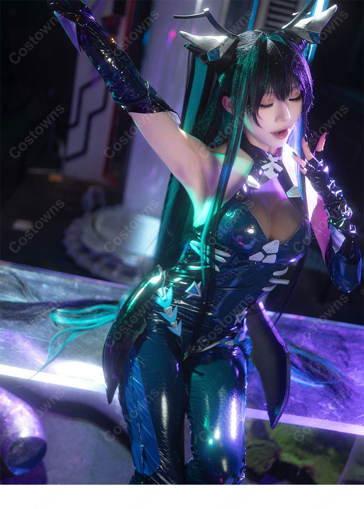 勝利の女神:NIKKE リトルマーメイド コスプレ衣装 イベント衣装 ボディスーツ 高品質 フルセット-7