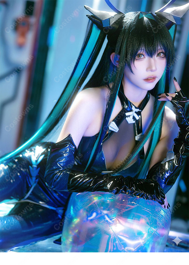 勝利の女神:NIKKE リトルマーメイド コスプレ衣装 イベント衣装 ボディスーツ 高品質 フルセット-10