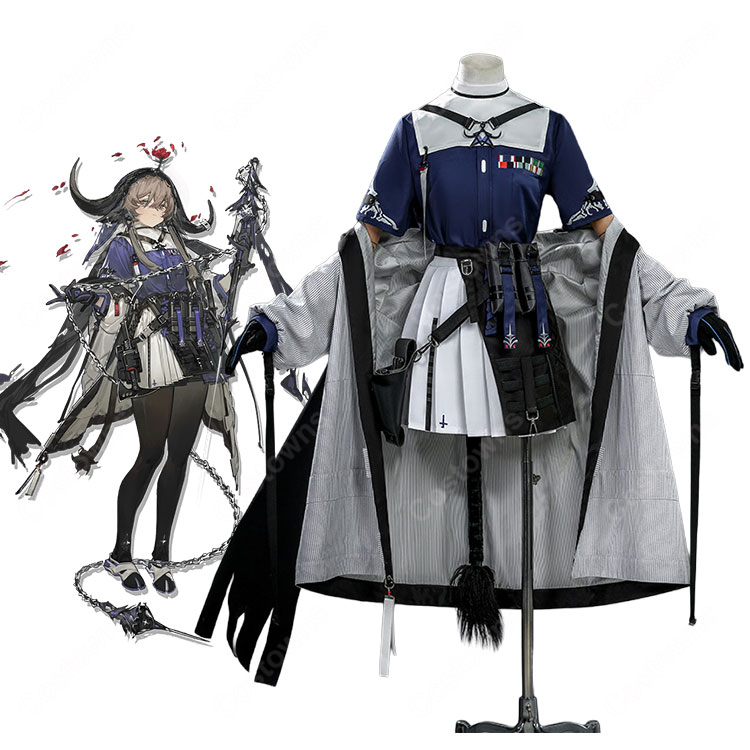 アークナイツ パラス コスプレ衣装 ミノス 祭司 初期衣装 フルセット 豪華版 イベント撮影-1