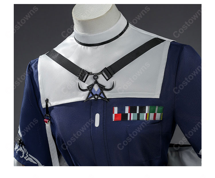 アークナイツ パラス コスプレ衣装 ミノス 祭司 初期衣装 フルセット 豪華版 イベント撮影-7