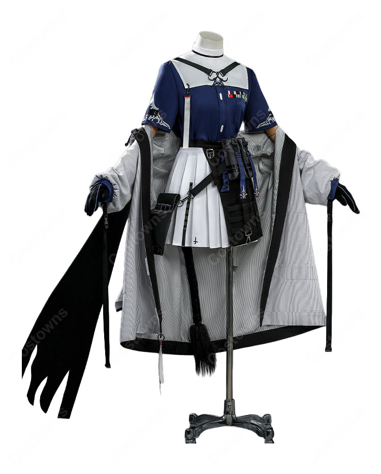 アークナイツ パラス コスプレ衣装 ミノス 祭司 初期衣装 フルセット 豪華版 イベント撮影-3