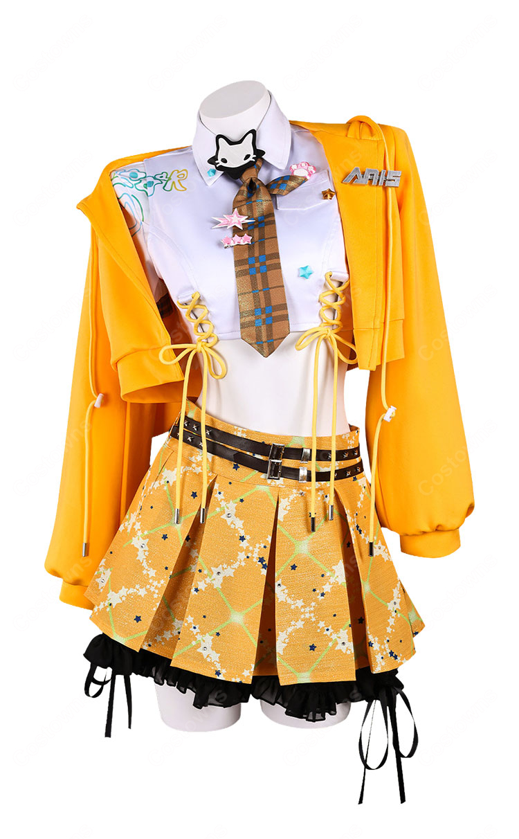 勝利の女神 NIKKE アニス スター T.T. STAR コスプレ衣装 3.5周年記念 スキン アイドル風 ステージ衣装 高品質 アニメ衣装-2