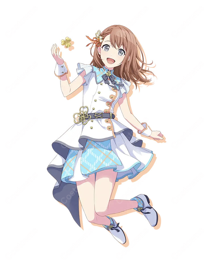 プロジェクトセカイ カラフルステージ！ feat. 初音ミク 花里みのり 新ユニット衣装 コスプレ衣装 MORE MORE JUMP！ ステージドレス-1