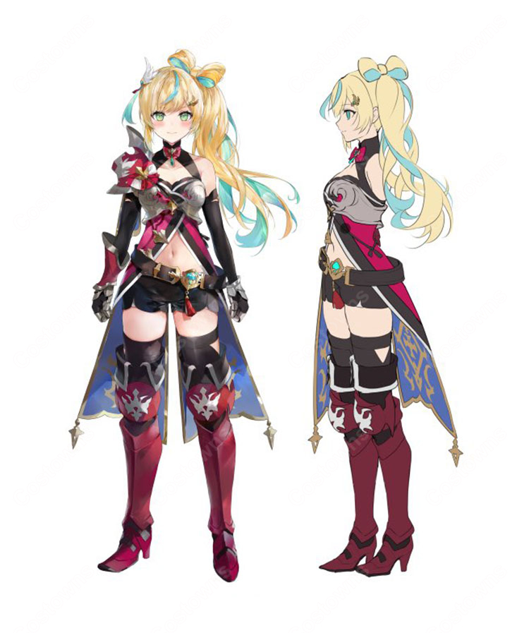 にじさんじ 立伝都々 デフォルト衣装 コスプレ衣装-1
