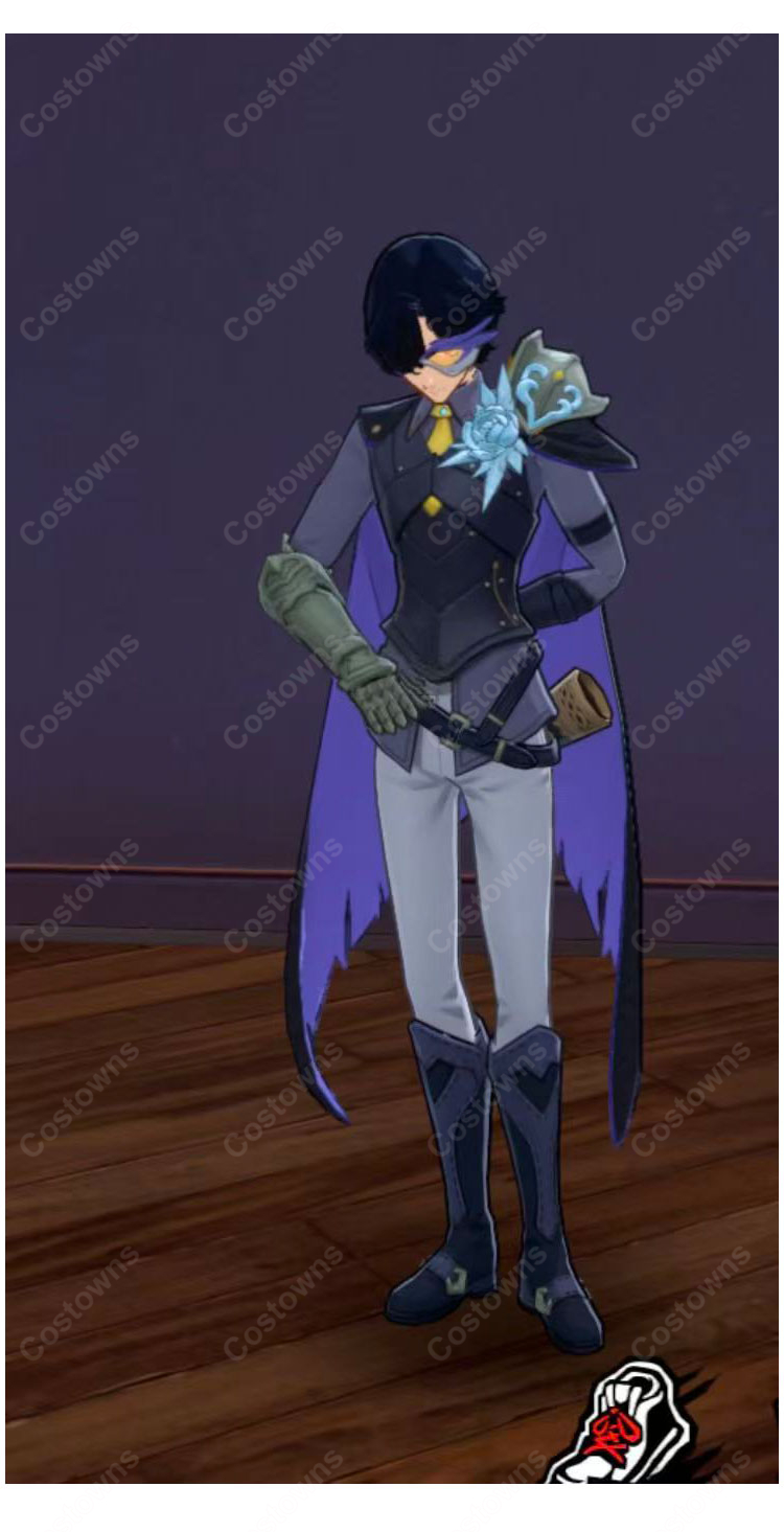 ペルソナ５: The Phantom X 怪ドル チェリッシュ 芦谷真咲 怪盗姿 コスプレ靴-2