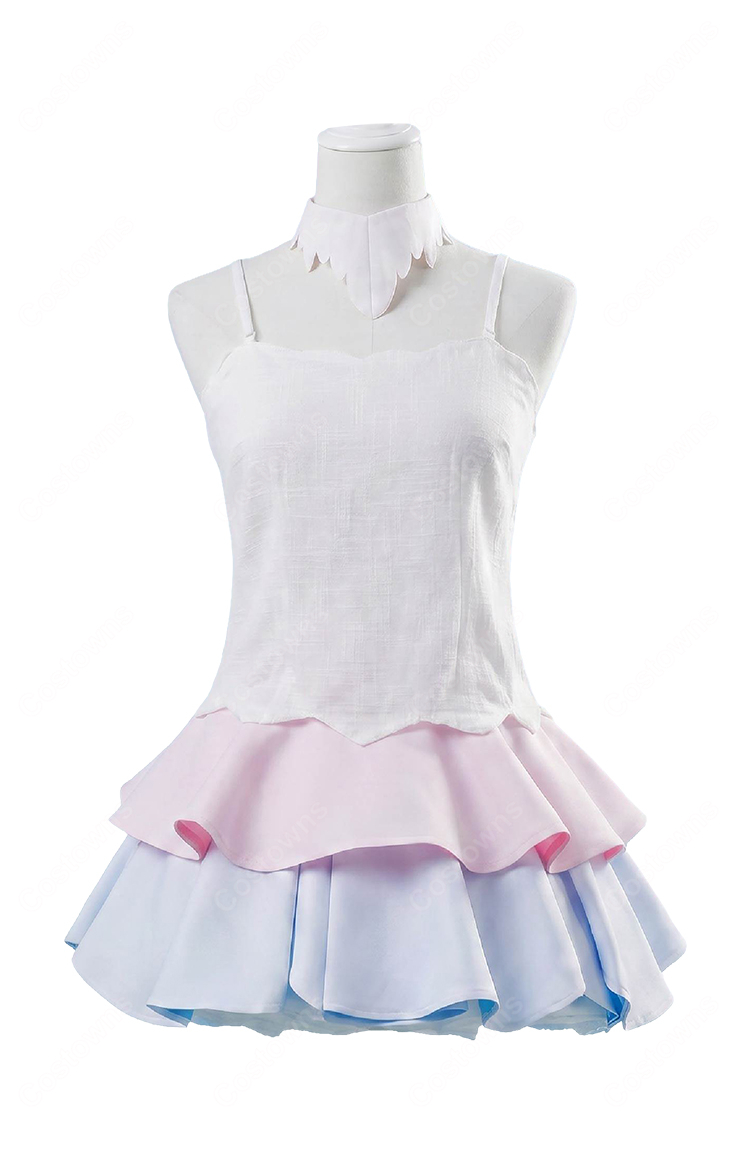 hololive ホロライブ 天音かなた 天使 コスプレ衣装 翼付き 撮影イベント向け-6