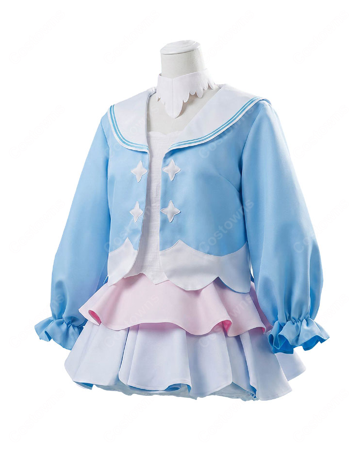 hololive ホロライブ 天音かなた 天使 コスプレ衣装 翼付き 撮影イベント向け-4