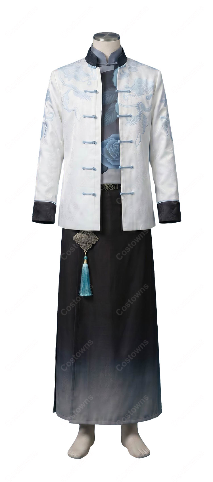 にじさんじ 叶 チャイナ服Ver. コスプレ衣装 アウター・腰飾り付き 撮影イベント向け-2