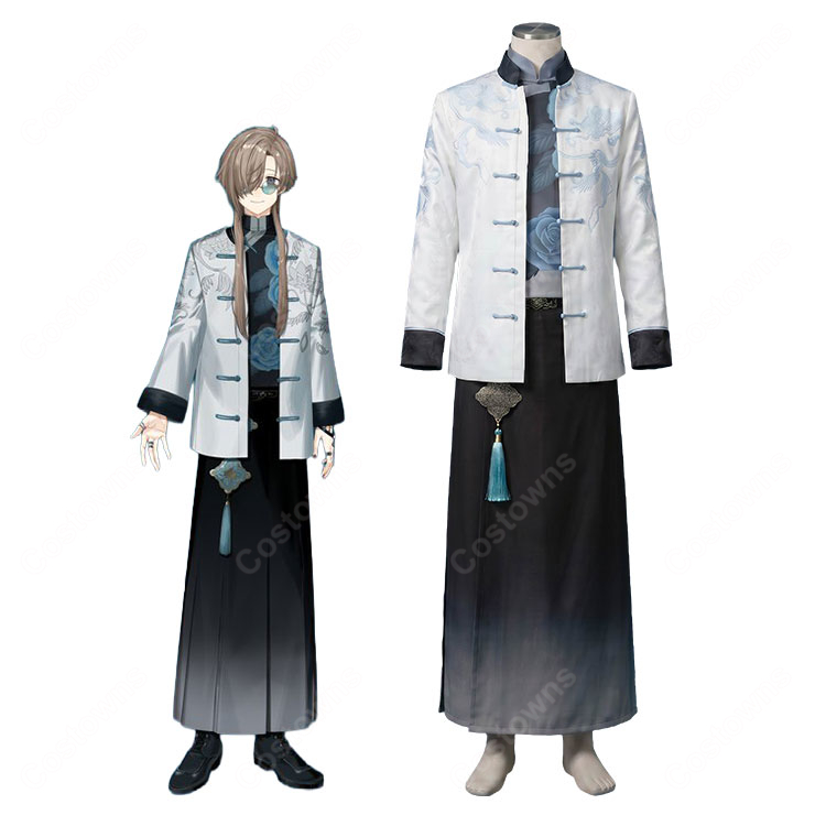 にじさんじ 叶 チャイナ服Ver. コスプレ衣装 アウター・腰飾り付き 撮影イベント向け-1