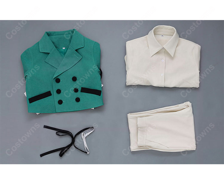 とんがり帽子のアトリエ アガット 制服風 コスプレ衣装 ジャケット・パンツセット 撮影イベント向け COSTOWNS-3