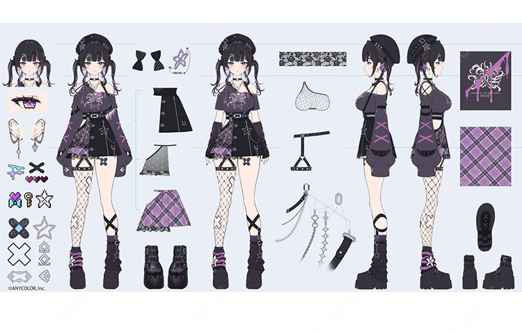 にじさんじ 千凛あゆむ Y4T4 デフォルト衣装 コスプレ衣装-2