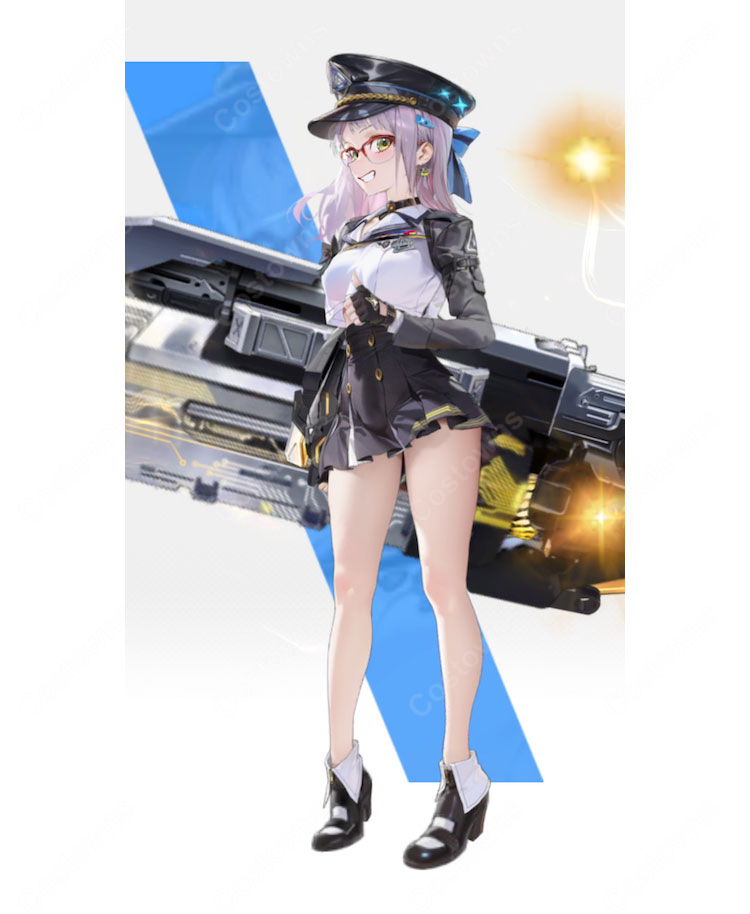 勝利の女神:NIKKE ネオン:ビジョン・アイ コスプレ衣装-2