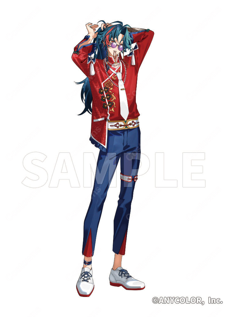 にじさんじ 魁星 『Rose Valentine』グッズ衣装 コスプレ衣装-3