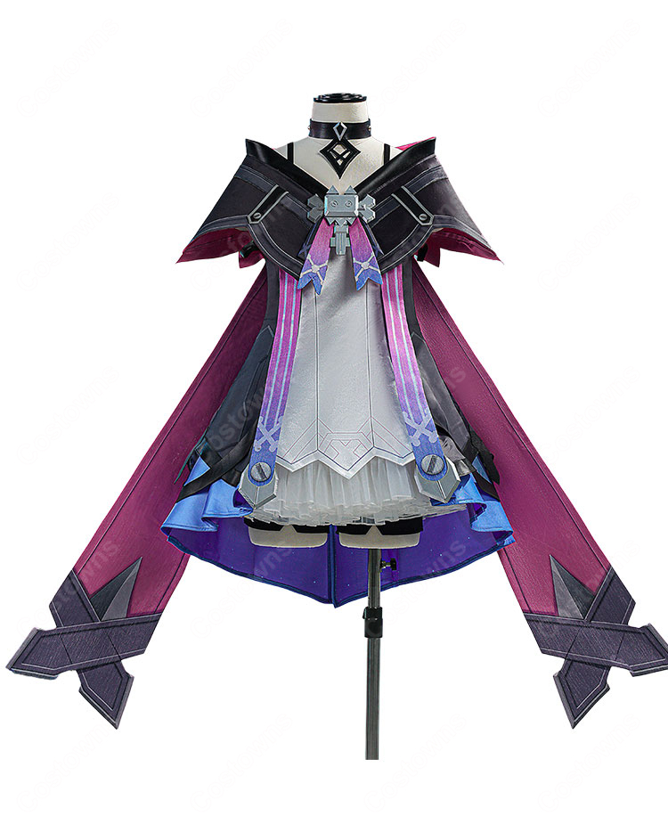 原神 プルーネ コスプレ衣装 ドレス・ケープ・装飾小物を揃えた12点セット XS~XXL 撮影・イベント向け-2