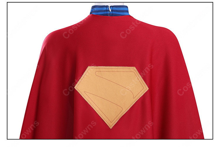 SUPERGIRL/スーパーガール カーラ・ゾー=エル コスプレ衣装 ワンピース・ケープ付き4点セット XS~XXXL-9