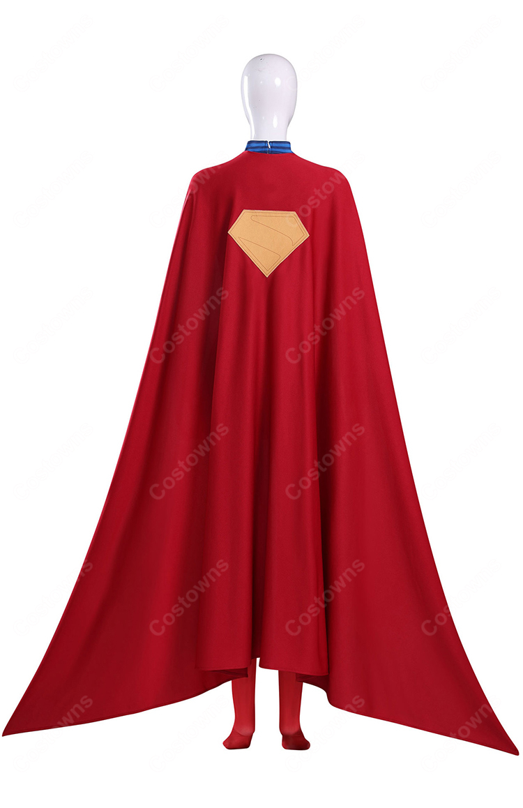 SUPERGIRL/スーパーガール カーラ・ゾー=エル コスプレ衣装 ワンピース・ケープ付き4点セット XS~XXXL-4