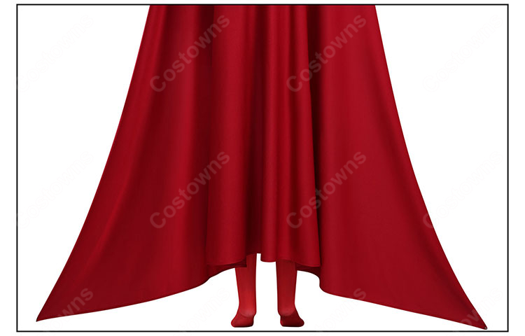 SUPERGIRL/スーパーガール カーラ・ゾー=エル コスプレ衣装 ワンピース・ケープ付き4点セット XS~XXXL-10
